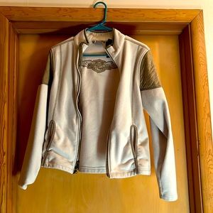 Harley Davidson zip up Jacket. Size small